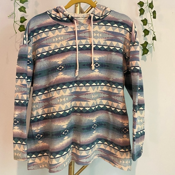 Button Down Trui Vest Vrouwen Casual Jas Westerse Etnische Print Top Retro Casual Azteekse Print Lange Mouw Shirt Vest Top Jassen Womens Open Front Truien, Rood, XXL